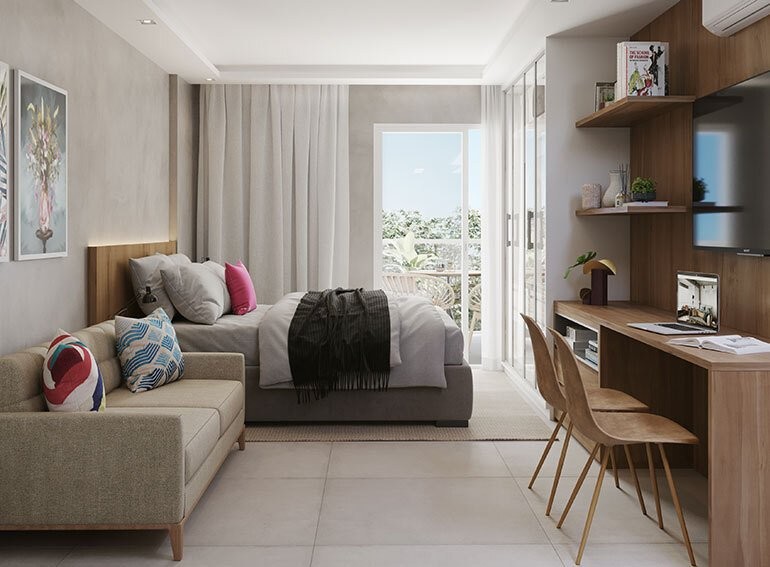 Apartamento, 1 quarto, 37 m² - Foto 3