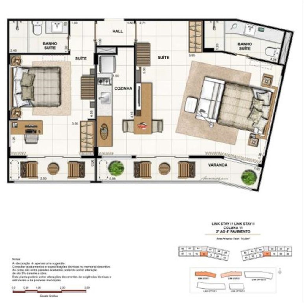 Apartamento, 2 quartos, 57 m² - Foto 12