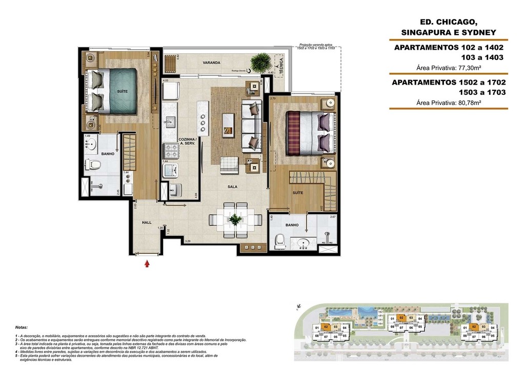 Apartamento, 2 quartos, 77 m² - Foto 27