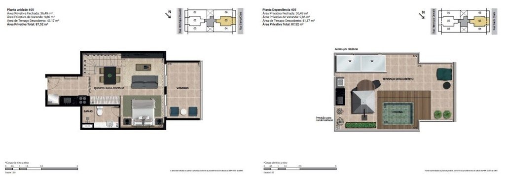 Apartamento, 1 quarto, 46 m² - Foto 18