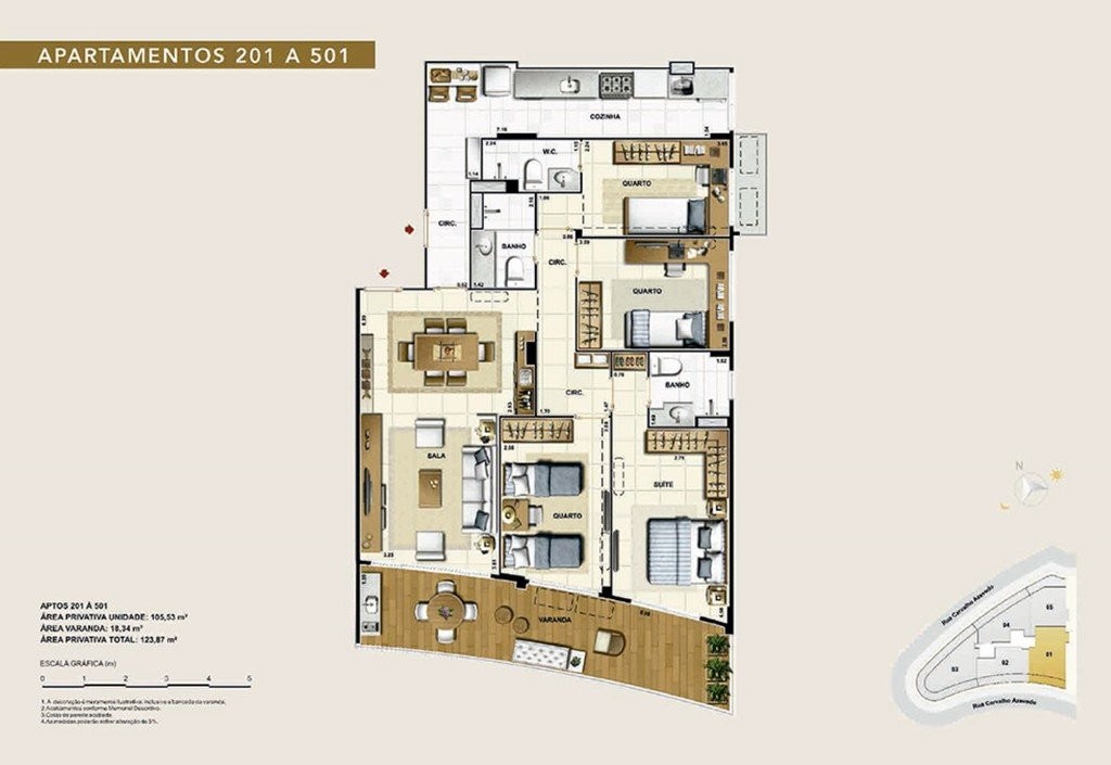 Apartamento, 3 quartos, 179 m² - Foto 22