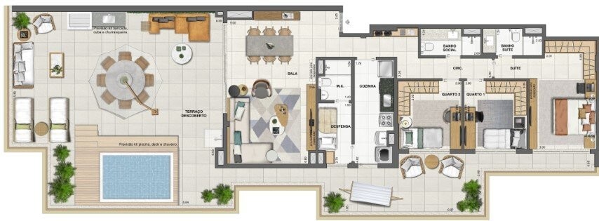 Apartamento, 4 quartos, 165 m² - Foto 68
