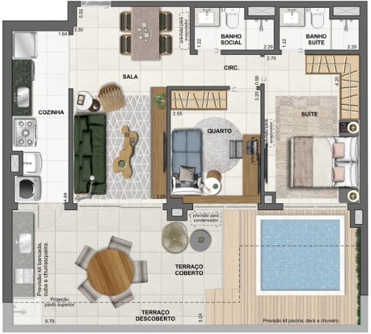 Apartamento, 4 quartos, 227 m² - Foto 60