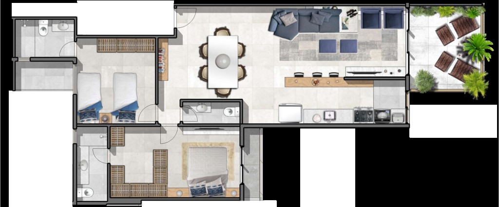 Apartamento, 3 quartos, 132 m² - Foto 14