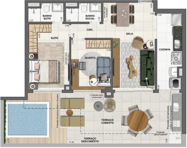 Apartamento, 4 quartos, 165 m² - Foto 62