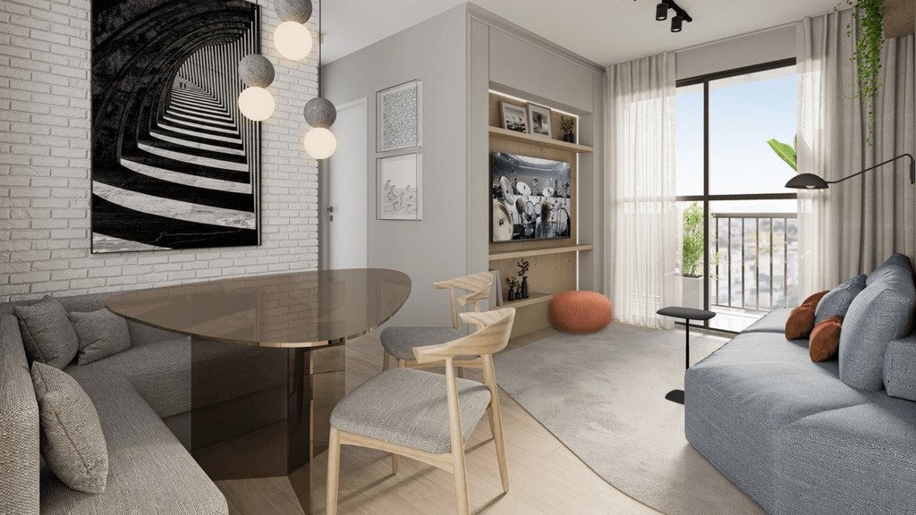Apartamento à venda com 2 quartos, 53m² - Foto 6