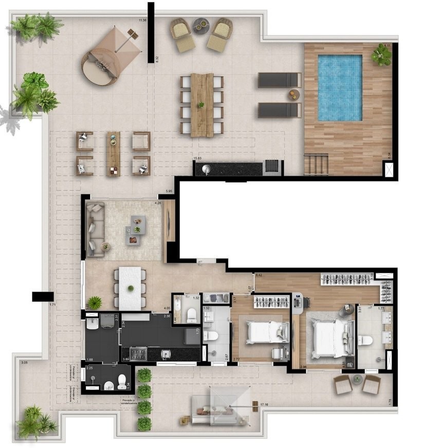 Apartamento, 2 quartos, 63 m² - Foto 5