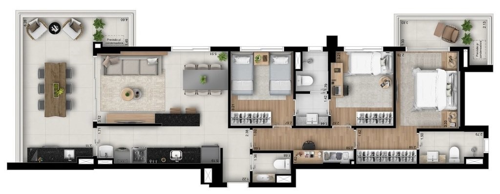 Apartamento, 2 quartos, 63 m² - Foto 4