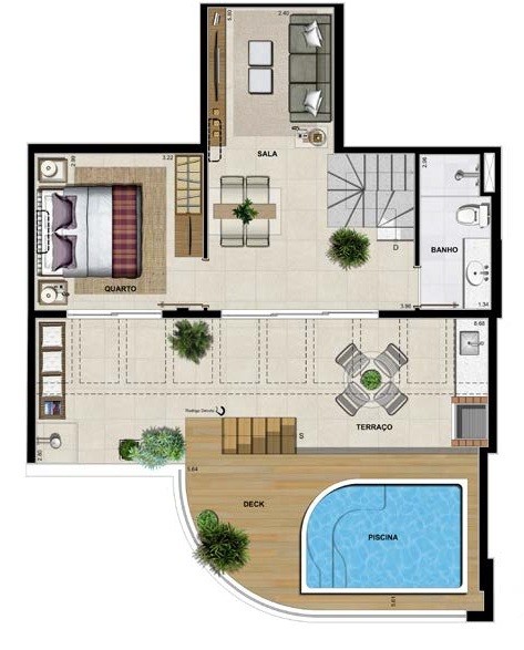 Apartamento, 4 quartos, 122 m² - Foto 34
