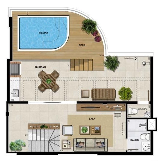 Apartamento, 4 quartos, 122 m² - Foto 32