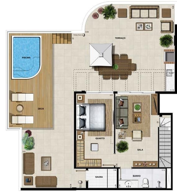 Apartamento, 2 quartos, 85 m² - Foto 46