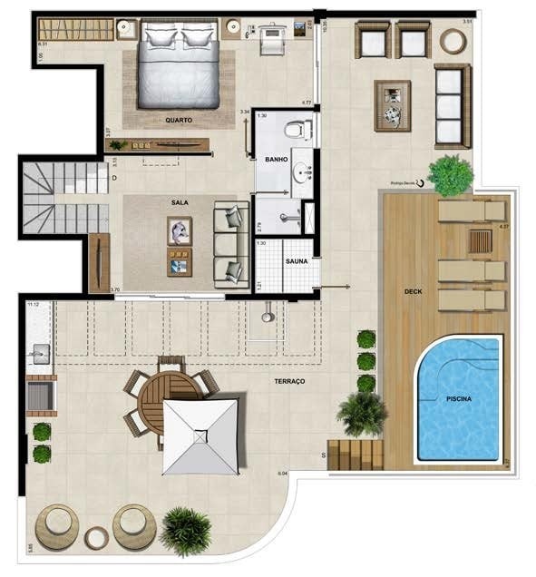 Apartamento, 4 quartos, 122 m² - Foto 40