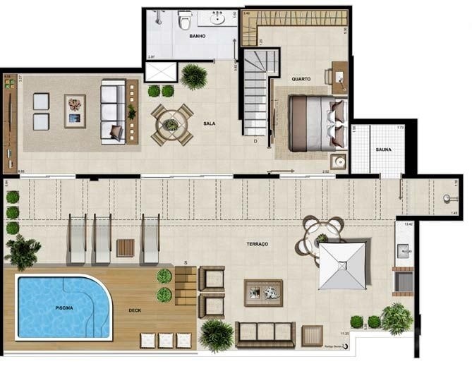 Apartamento, 4 quartos, 122 m² - Foto 50