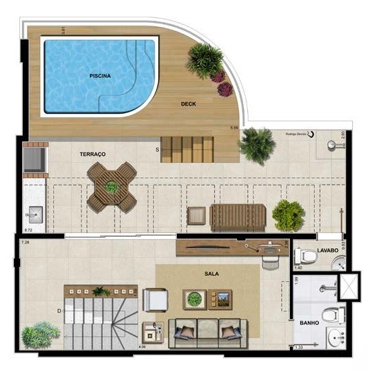 Apartamento, 2 quartos, 85 m² - Foto 32