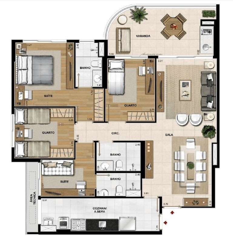 Apartamento, 2 quartos, 85 m² - Foto 30