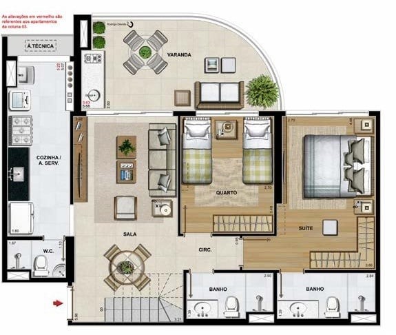 Apartamento, 4 quartos, 122 m² - Foto 31
