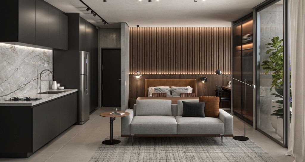 Cobertura, 1 quarto, 77 m² - Foto 7