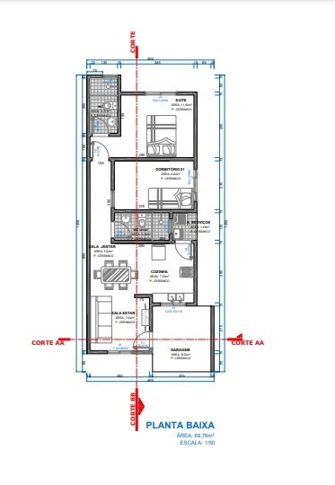 Casa, 2 quartos - Foto 4