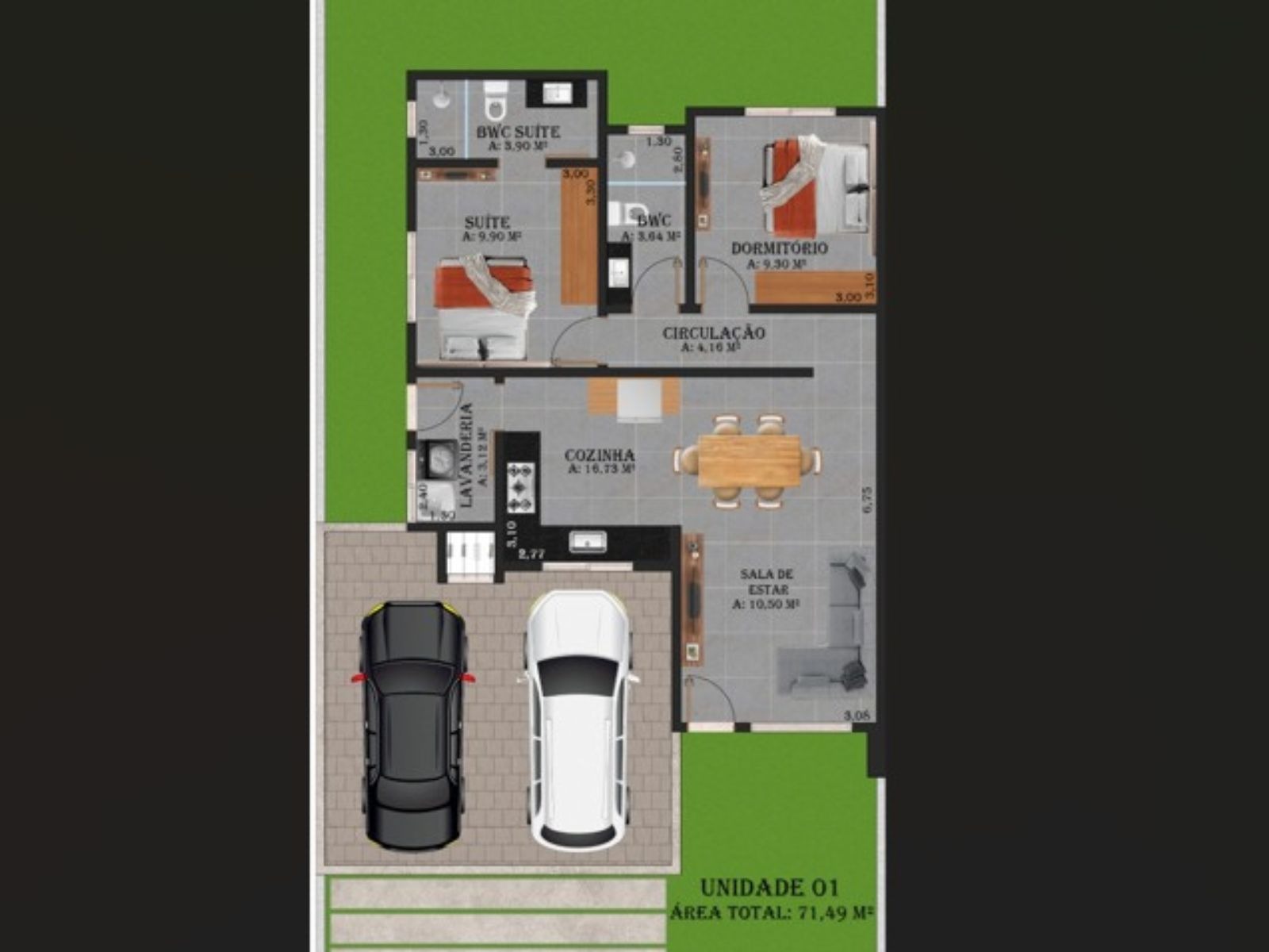 Casa, 2 quartos - Foto 2