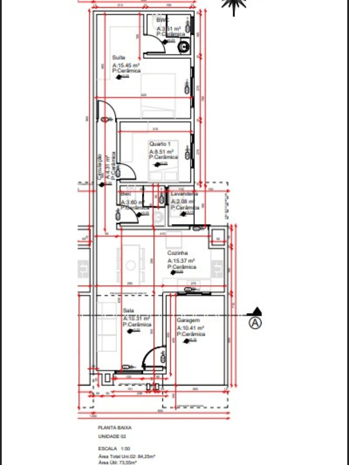 Casa, 2 quartos, 84 m² - Foto 17