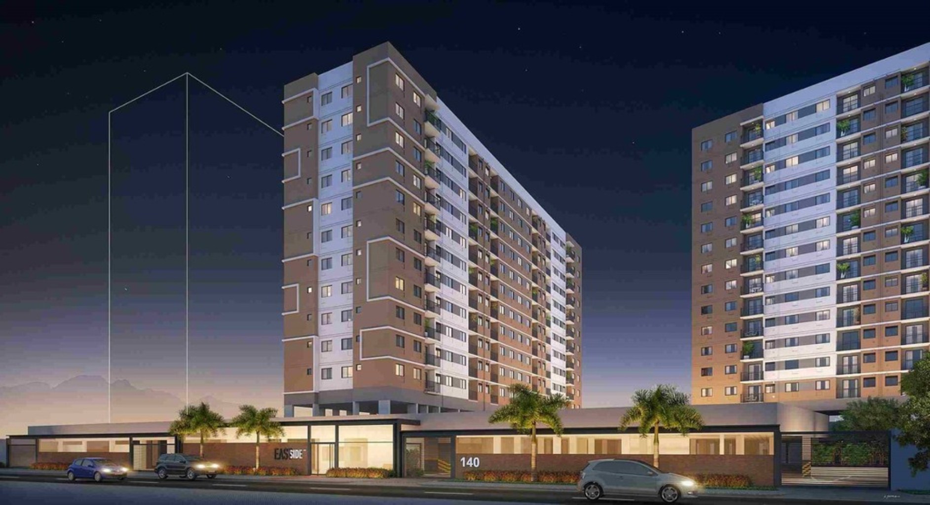 Apartamento à venda com 2 quartos, 52m² - Foto 1