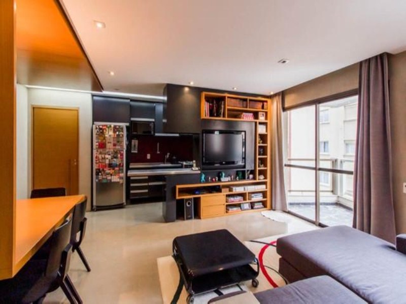 Residencial Edge, O apartamento possui 65 metros quadrados, 2 dormitórios, sala com 2 ambientes, cozinha ,área de serviço e 1 vaga de garagem