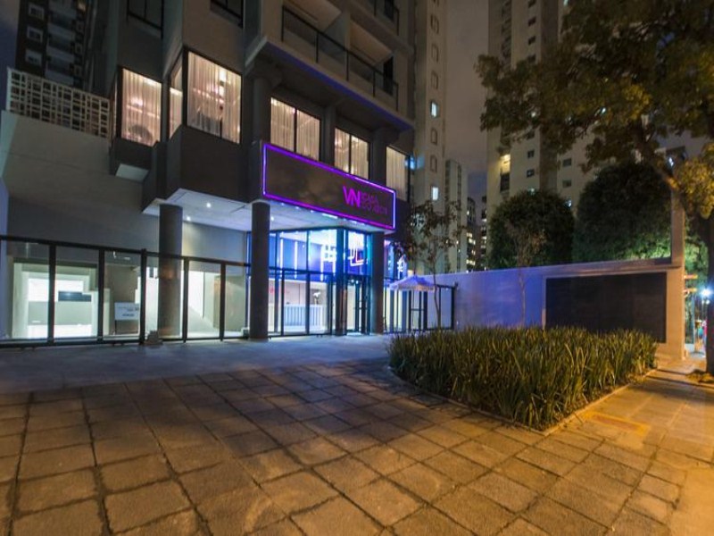 O Studio possui 38 metros quadrados com 1 dormitório
