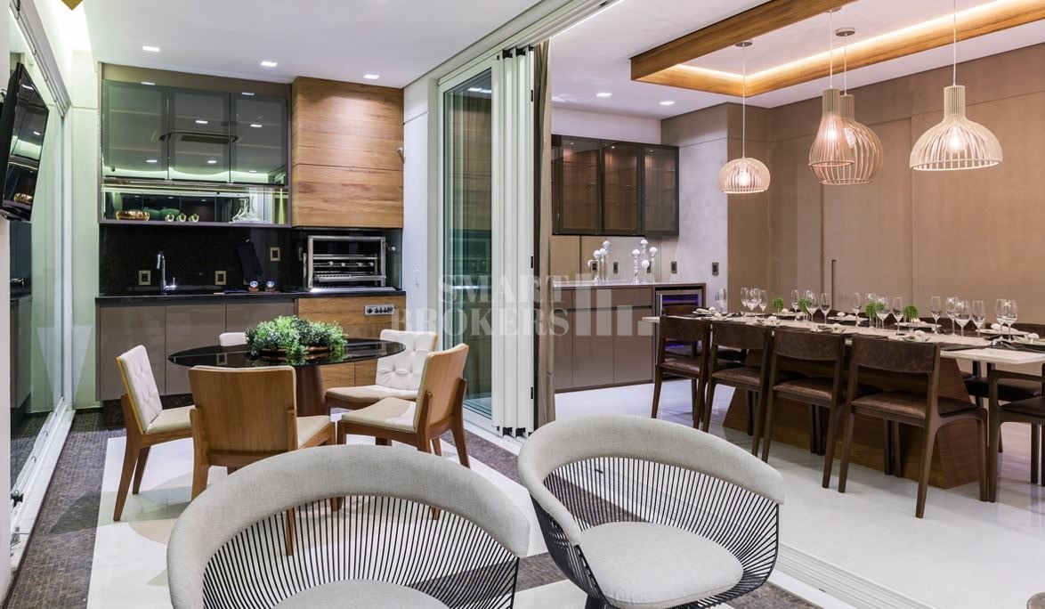 APARTAMENTO TRIPLEX COM 4 SUÍTES (1 MASTER) Á VENDA, 668 METROS E 7 VAGAS - VILA OLIMPIA - SÃO PAULO/SP