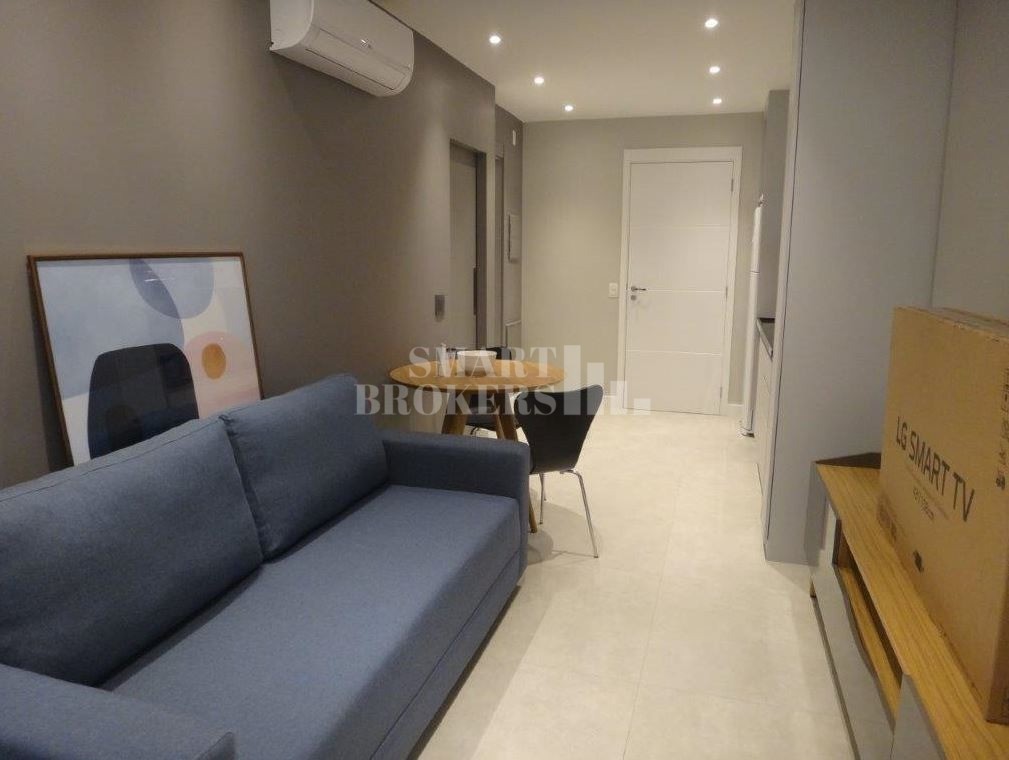 Apartamento mobiliado com 1 suíte à venda, 37 metros e 1 vaga - Vila Clementino - São Paulo/SP