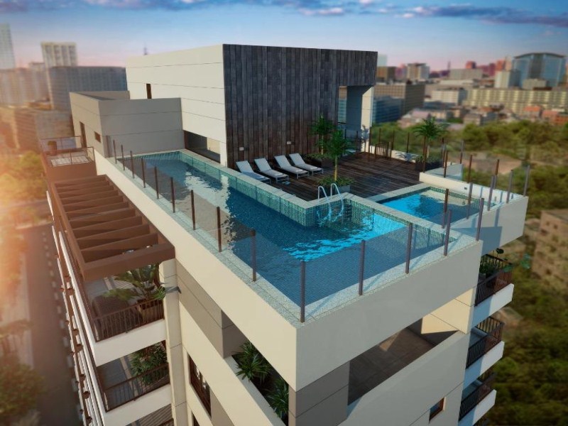 BKO Wave Perdizes Apartamento de 50m² com 1 dormitório e 1 vaga.