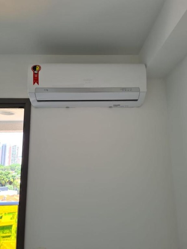 O Studio possui 35 metros quadrados com terraço e 1 vaga de garagem.I