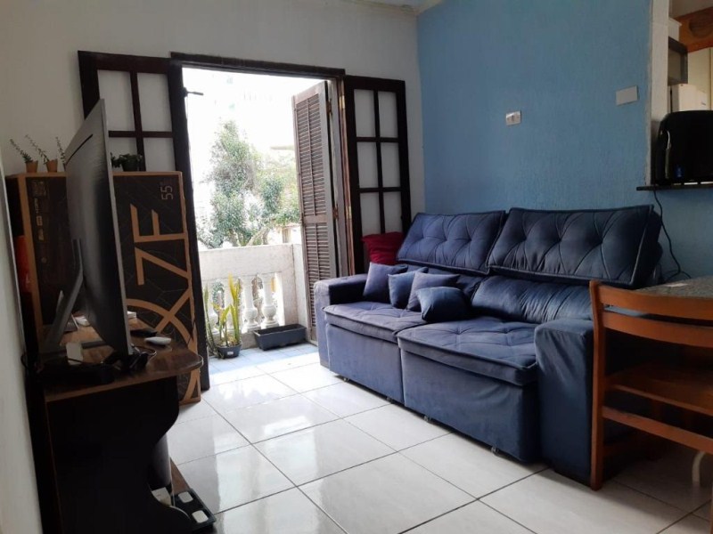 Apartamentos com 46 metros quadrados de 2 dormitórios, sala, varanda, cozinha americana, área de serviço e 1 banheiroApartamentos com 46 metros quadra