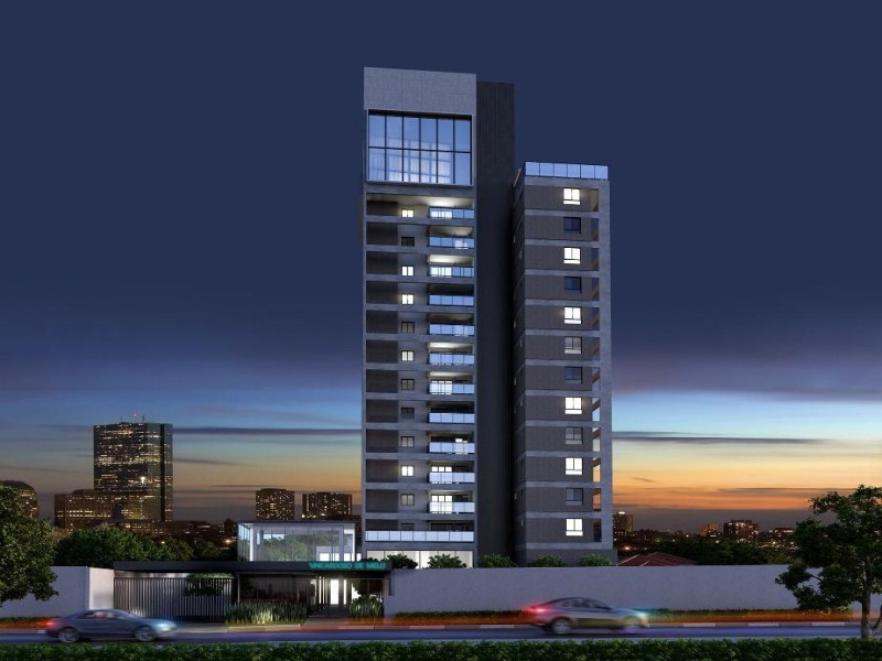 O Apartamento possui 61 metros quadrados com 2 dormitórios 1 suíte e 1 vaga de garagem