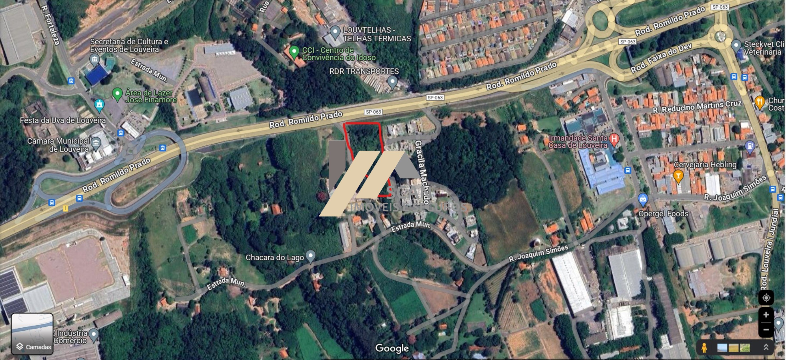 Lote/Terreno Comercial de 9500m² no bairro JARDIM VERA CRUZ, em Louveira | Eu Corretor