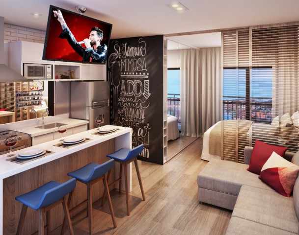 Apartamento, 1 quarto, 26 m² - Foto 4