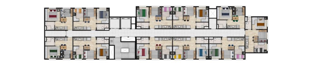 Apartamento, 1 quarto, 32 m² - Foto 8
