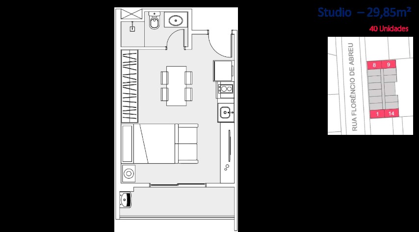 Apartamento, 1 quarto, 23 m² - Foto 17