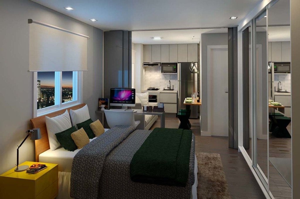 Apartamento à venda com 1 quarto, 24m² - Foto 3