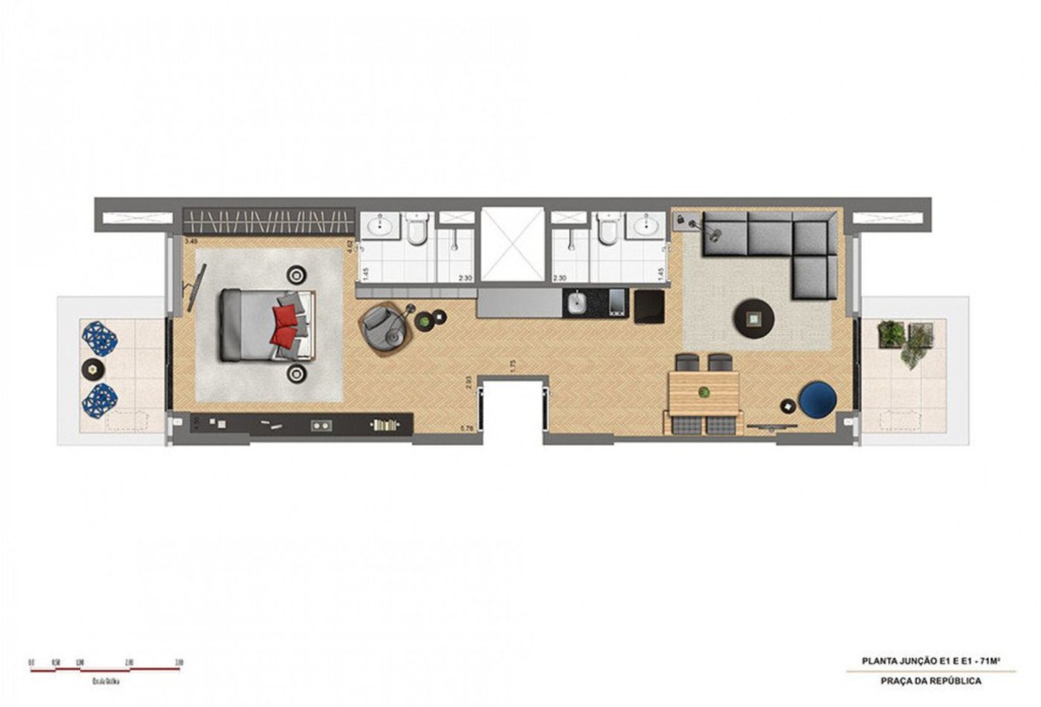 Apartamento, 1 quarto, 39 m² - Foto 16