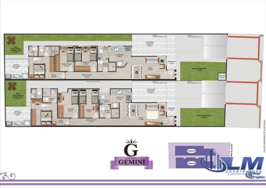 Casa, 3 quartos, 80 m² - Foto 10