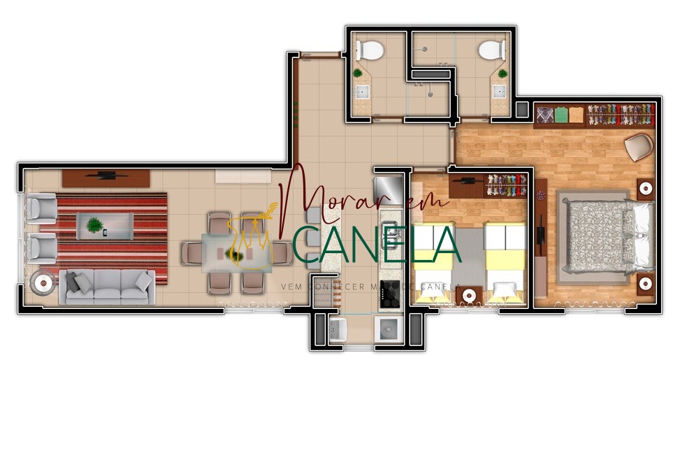 Apartamento, 2 quartos, 74 m² - Foto 34