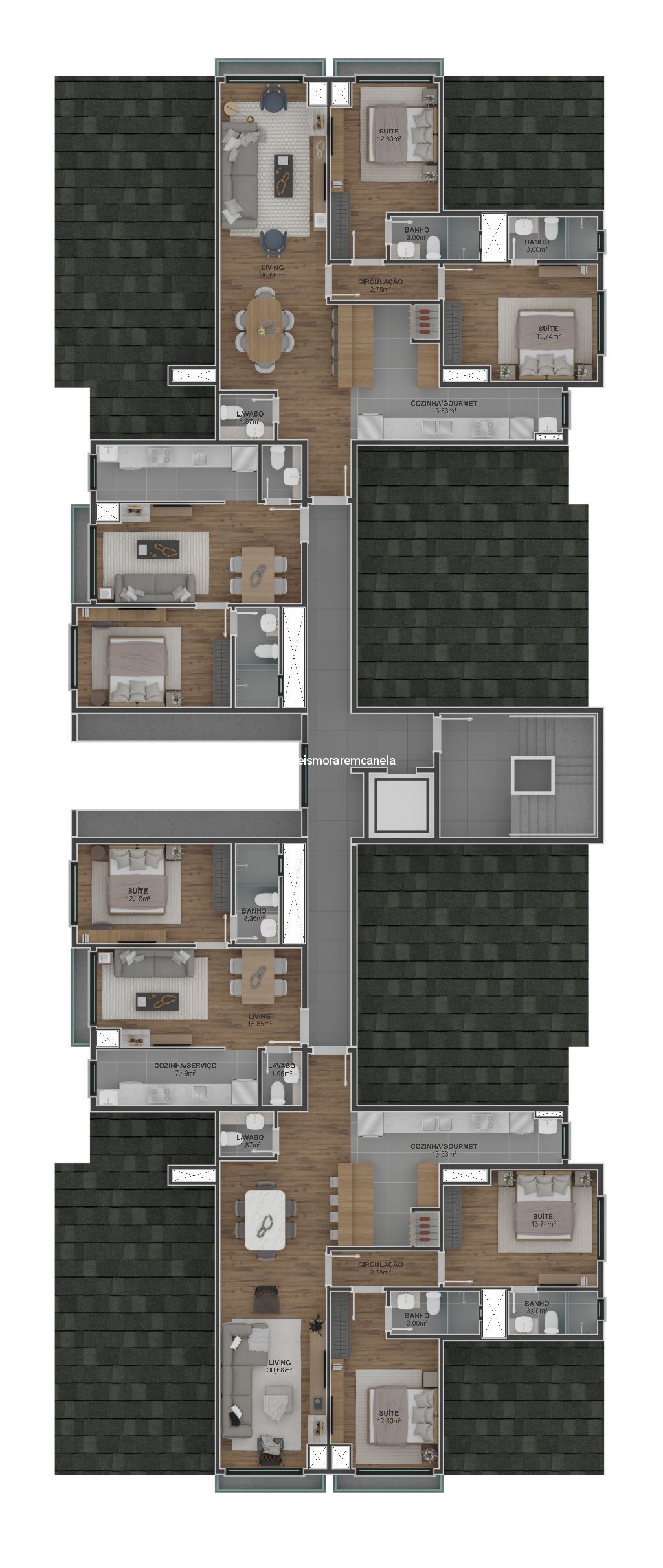 Apartamento, 1 quarto, 47 m² - Foto 11