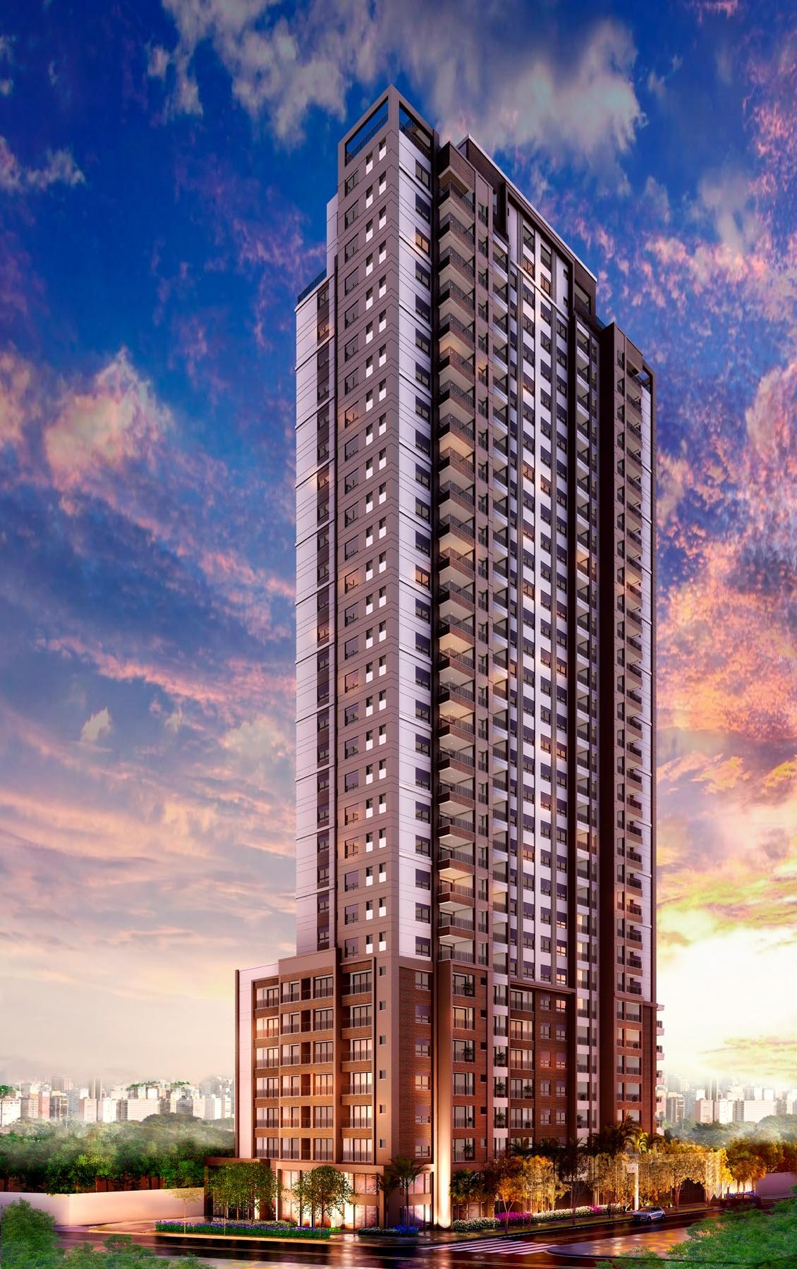 Apartamento de Luxo no Brooklin Paulista: 3 quartos, 3 suítes, 1 sala, 4 banheiros, 2 vagas, 122m² - São Paulo-SP.