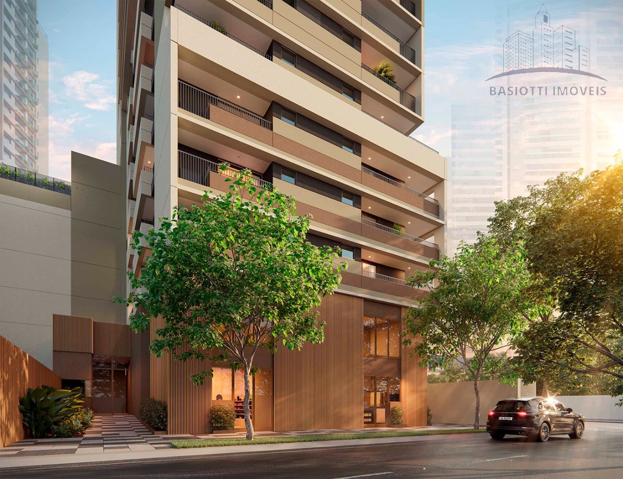 Studio de Luxo no Brooklin Paulista, Alto Padrão de Acabamento, unidades residenciais e não residenciais com serviços de moradia