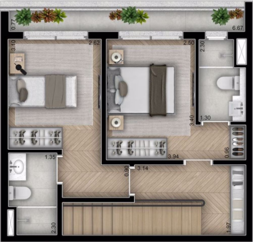 Apartamento, 3 quartos, 128 m² - Foto 25