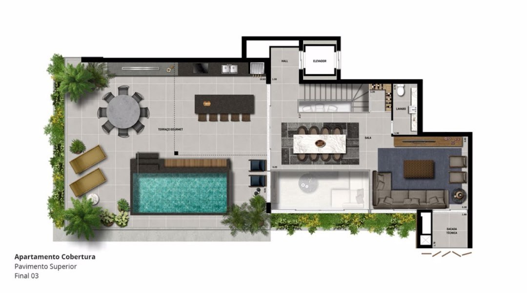 Apartamento, 3 quartos, 214 m² - Foto 9