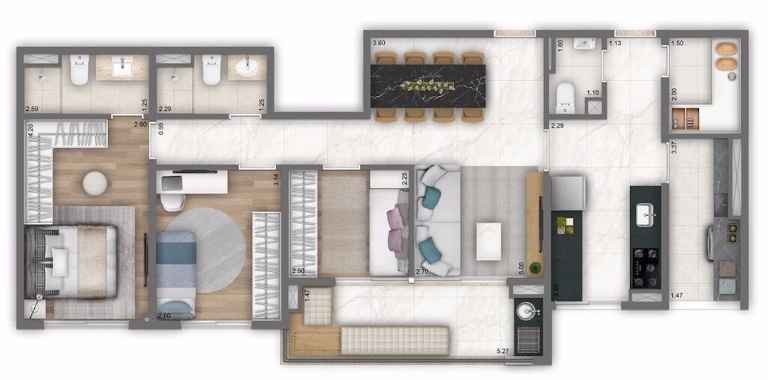 Apartamento, 3 quartos, 90 m² - Foto 17