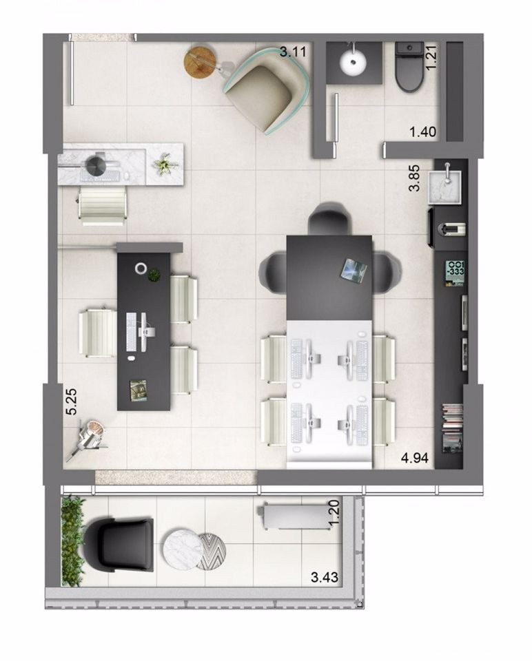 Sala-Conjunto - Foto 4