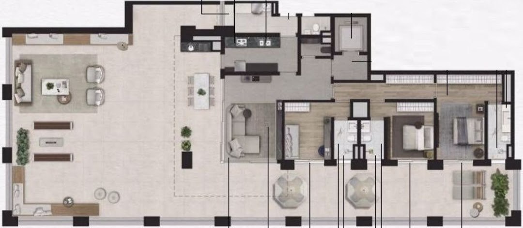 Apartamento, 3 quartos, 155 m² - Foto 20