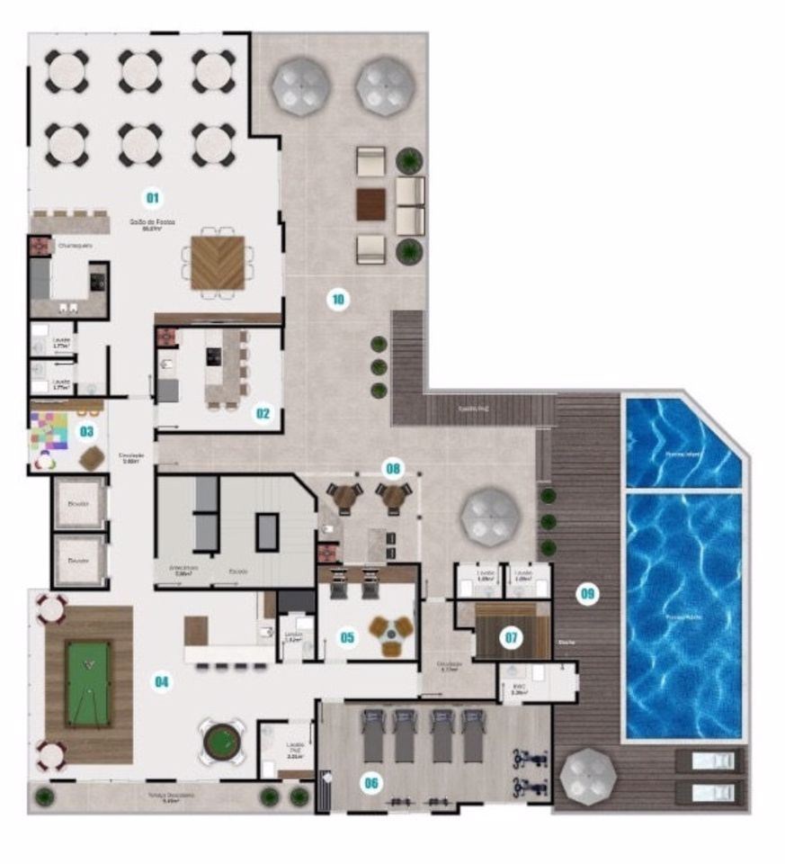 Apartamento, 3 quartos, 126 m² - Foto 3